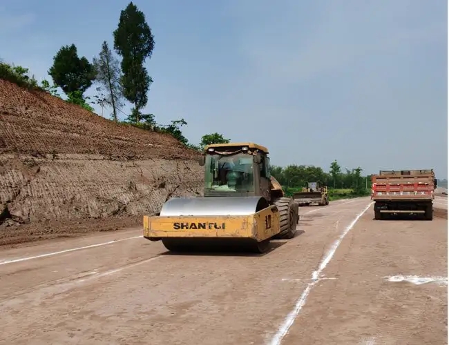 迎泽道路施工